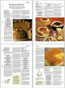 Gorgeous Gateaux - Baking - Successful Cooking Eaglemoss - Recipe 2 Pages - Picture 1 of 1