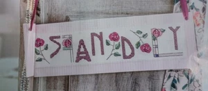 Art Deco Blooms A-Z Cross-stitch PATTERN ONLY, Carefully removed from a magazine - Picture 1 of 1