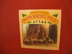 Timberline WLP promo LP The Great Timber Rush 1977 Epic PE 34681 - Imagen 1 de 16