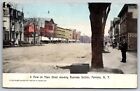 Palmyra New York~Main Street Business Section~Sidewalk Sale~Carriage Block~1909