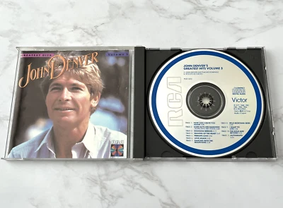 John Denver Greatest Hits Volume 3 CD TARGET ERA! JAPAN RCA PCD1-5313 RARE OOP! Foto 1 de 4