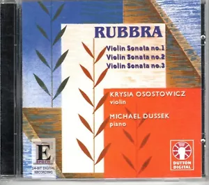 RUBBRA - SONATEN - VARIATIONEN - VIER STÜCK - OSOSTOWICZ - DUSSEK - DUTTON - Bild 1 von 2