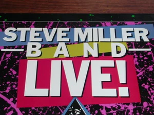 STEVE MILLER BAND LIVE CD RECORD CASSETTE ABRACADABRA FLY LIKE EAGLE-1983 POSTER - Picture 1 of 7