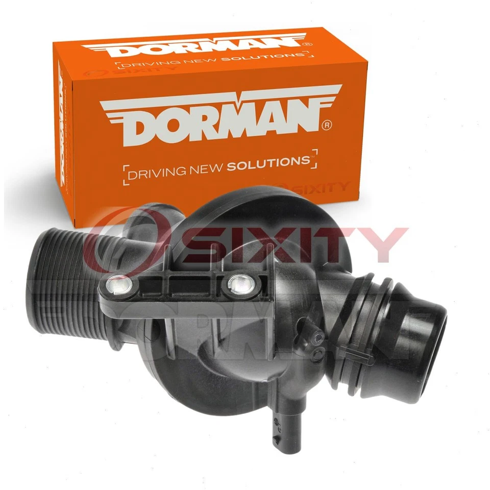 Conjunto de carcasa de termostato de refrigerante Dorman para BMW 328i GT 2014-2016 xDrive wk Foto 1 de 4