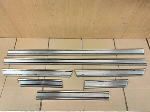 1965 Mercury Comet Lower Body Trim Stainless Rocker Trim Side Molding - Bild 1 von 10