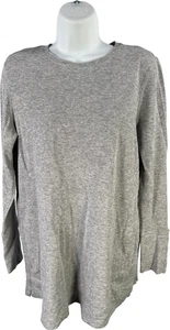 J.Jill Damen Pullover grau Waffelstrick Langarm - M - Bild 1 von 4