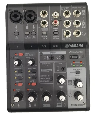 YAMAHA AG06 AG06MK2 Free Shipping From Japan - Image 1 of 4