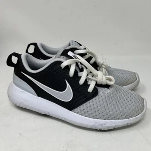 Nike Roshe Gray Golf Cleats Shoes Size 1Y Youth Boys 909250-015 - Picture 1 of 19