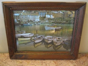 SILBERNES FANTASY BILD von Booten & Yachten im Hafen - Bild 1 von 10