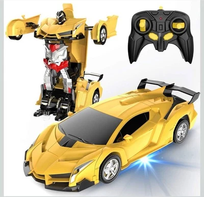 OUNAN 4.2 Out of 5 Stars (6 630) Desuccus Remote Control Car Transform Robot Toy - Image 1 of 4
