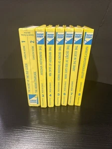Nancy Drew Books Mystery Stories 1-8 Hand Covers - Picture 1 of 4