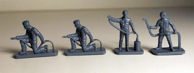 Lote de 6 Personales de la Fuerza Aérea Alemana AIRFIX de Colección 1:76 Luftwaffe Segunda Guerra Mundial Foto 1 de 4