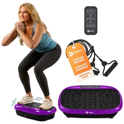 LifePro Vibration Plate Exercise Machine for Muscle Toning and Overall Fitness - Image 1 of 4
