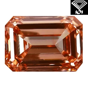 IGI zertifizierter CVD-Diamant 1,12 ct Smaragdschliff (7 x 5 mm) VS1 Reinheit CVD Diamond - Bild 1 von 3