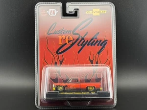 M2 1973 Chevrolet Cheyenne Super 10 Custom Re Styling Flames HS70 1/64 CHASE - Picture 1 of 2