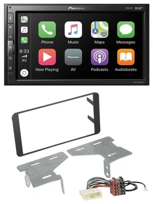 Pioneer USB MP3 DAB 2DIN Bluetooth Autoradio für Subaru BRZ (ab 2012) - Bild 1 von 4