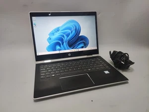 HP X360 440 G1 INTEL I5-8250U @1.60GHZ 8GBRAM 250GBSSD WIN 11 PRO + CHARGER - Picture 1 of 7