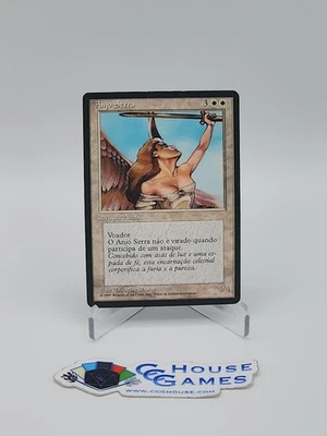 Serra Angel FBB PORTUGESE REVISED MTG Magic Old School *CCGHouse* - Image 1 of 4