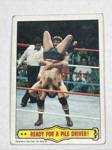 Topps WWF 1985 - #42 ¡Paul Orndorff listo para un conductor de pila! - Imagen 1 de 2