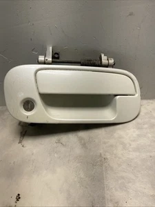 1997-2001 Honda Prelude RH RIGHT PASSENGER Exterior Door Handle Pearl White OEM - Picture 1 of 4