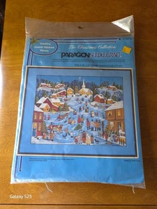 Paragon Needlecraft Kit #6732 CHRISTMAS PRIMITIVE Adele Veres NEW Free Shipping - Picture 1 of 7