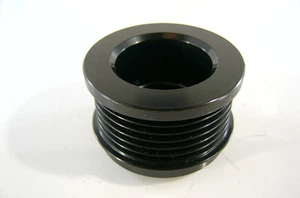 KLASSISCHE LICHTMASCHINENRIEMENSCHEIBE MASSIVMETALL 6 NUTENRIPPENRIEMEN AUCH MARINE - Bild 1 von 15