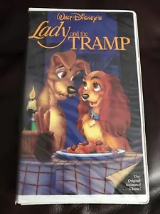 Lady and the Tramp VHS Walt Disney Black Diamond Classic #582 (1987) - Picture 1 of 4