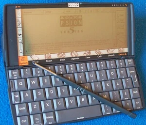 ORDENADOR PORTÁTIL PSION SERIE 5 8MB FUNCIONANDO CON STYLUS Y FUNDA VEGA - Imagen 1 de 12