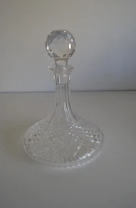 Waterford Crystal, Kapitäne/Schiffe, Dekanter mit Stopper 10"" - Bild 1 von 6