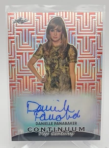 DANIELLE PANABAKER AUTOGRAPH 2024 LEAF POP CENTURY CONTINUUM BASE RED 13/49 - Picture 1 of 3