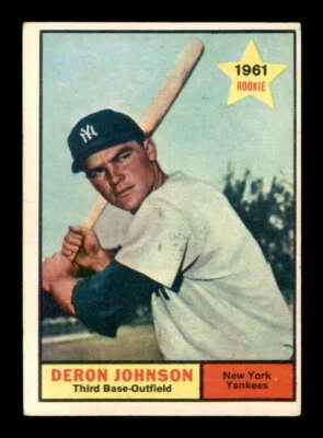 1961 Topps #68 Deron Johnson   VG/VGEX X3392516 - Image 1 of 3
