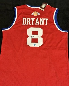 Kobe Bryant Signed Los Angeles Lakers NBA Basketball Jersey COA - Picture 1 of 7