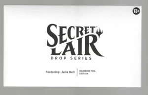 MTG Secret Lair Featuring: Julie Bell [SEALED RAINBOW FOIL] Magic the Gathering - Bild 1 von 3