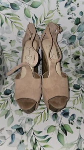 Jessica Simpson Womens Dany 3 Heeled Platform Sandals - Picture 1 of 14