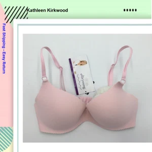 For Everyoung by Kathleen Kirkwood Bra Full Coverage, Pink Floral, 38B - Picture 1 of 2