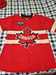 NHL-Jersey-Fanatics Team Canada Men's 4-Nations-Faceoff Red Hockey Size-54-BNWT - Picture 1 of 2