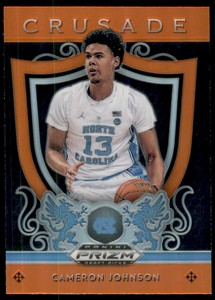 2019-20 Panini Prizm Draft Picks Prizms Orange #32 Cameron Johnson CR