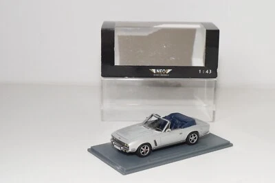 A64 1:43 NEO 43396 JENSEN INTERCOPTER SIII CONVERTIBILE GRIGIO METALLIZZATO N... - Immagine 1 di 4