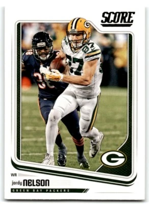 2018 SCORE JORDY NELSON GREEN BAY PACKERS #115 - Image 1 of 2