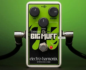 Electro-Harmonix Nano Bajo Big Muff Pi Bajo Guitarra Pedal Efecto ¡Nuevo! - Imagen 1 de 2
