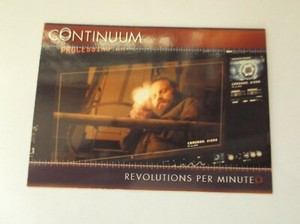 Rittenhouse: Continuum "REVOLUTIONS PER MINUTE" #99 Trading Card 2015