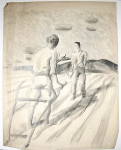 Arthur Wragg. Drawing figures. struggles of rural life / Parable of the Sower - Picture 1 of 3