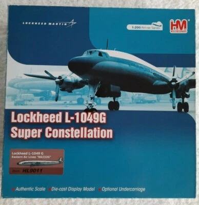 HOBBY MASTER HL9011 LOCKHEED L-1049G EASTERN AIR LINES "N6232G" 1956. TRES RARE. - Photo 1/4