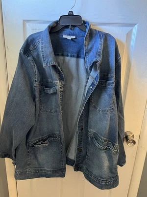 Chaqueta vaquera Woman Within 4x 34/36W súper elástica Foto 1 de 4