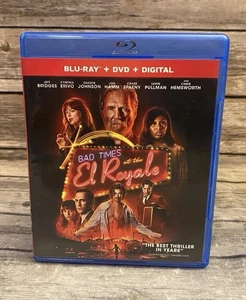 Bad Times At The El Royale (Blu-ray&DVD &Digital code) Jeff Bridges Thrillerđź“€ - Picture 1 of 1