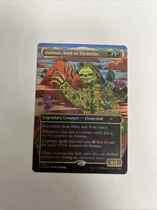 Animar, Soul Of Elements Foil Secret Lair Randbow Foil MTG - Picture 1 of 10