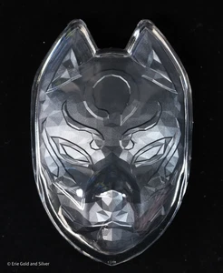 2023 Japanese Kitsune Traditional Mask 2 oz Silver Stacker - Bild 1 von 2