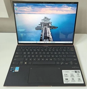 Asus ZenBook S UX393EA-XB77T 13.9-inch TOUCH 3.3K OLED i7-1165G7 16Gb RAM 1Tb - Picture 1 of 8