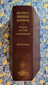 Electrical Engineer's Handbook,Electrical Power, Harold Pender 1949, 4th Edition - Picture 1 of 24