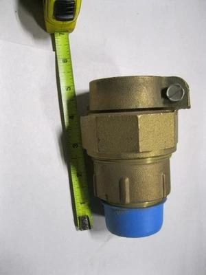 福特 1 - 1/2 英寸 MPT x 1-1/2英寸 PEP SIDR7 包接头青铜耦合 — 第 1/4 张图片